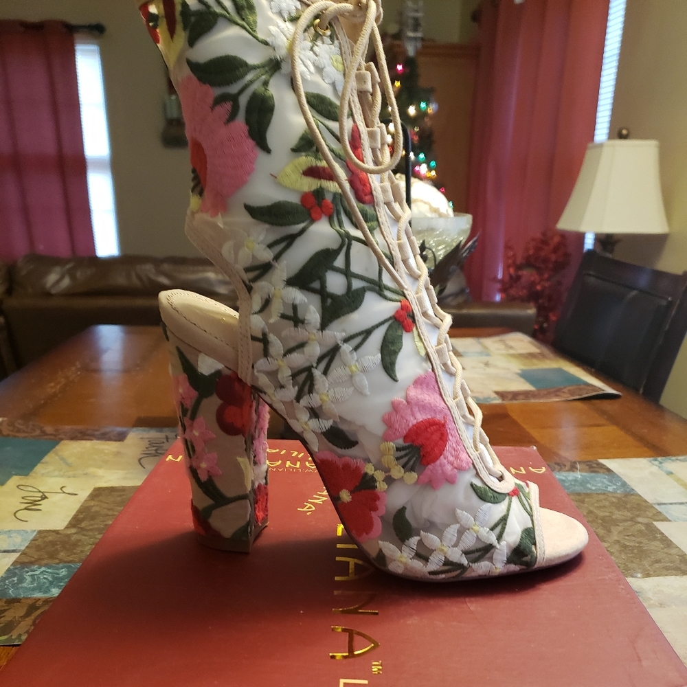 COPY - Flower Print Heel